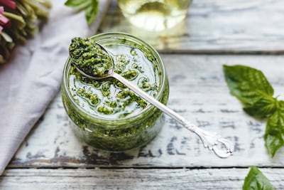 Pesto.