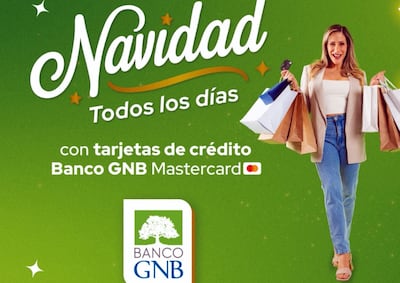 Ofertas navideñas todos los días con Banco GNB.
