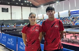 Florencia Paiva y Fernando Acuña están en la final del WTT Youth Contender Buenos Aires, Argentina.