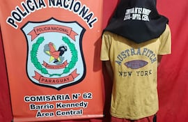 Aprehenden a joven con frondoso prontuario tras nuevo hurto domiciliario
