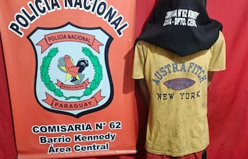 Aprehenden a joven con frondoso prontuario tras nuevo hurto domiciliario