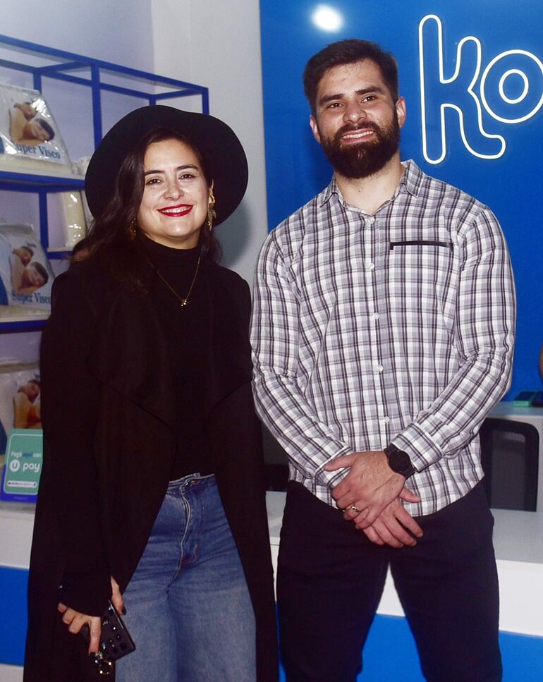 Fátima Isasi y Sergio Cardozo. 