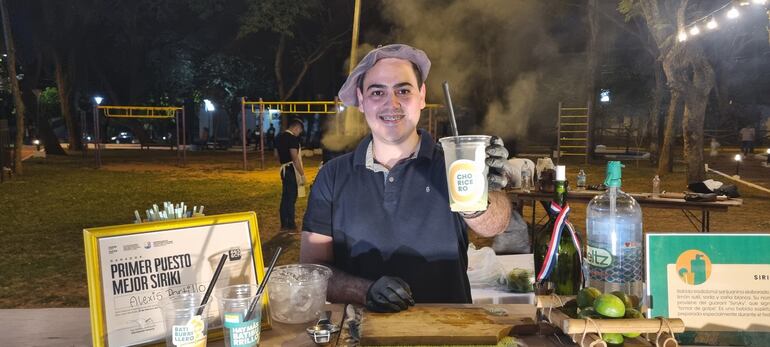 Alexis Portillo ganadore del mejor Siriki 2025.