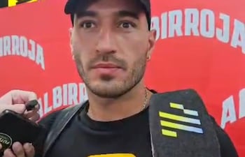 El guardameta Gastón Olveira, recientemente nacionalizado paraguayo y convocado por la selección albirroja para los amistosos de la fecha FIFA de marzo.