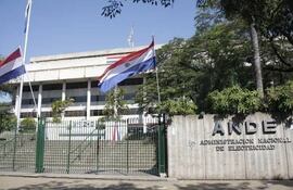 Sede central de la ANDE.