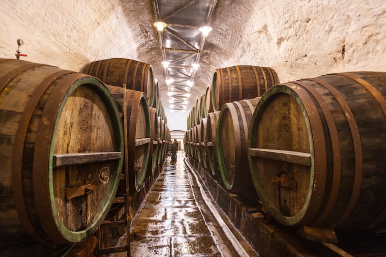 Antigua fábrica de cerveza histórica Pilsner Urquell, ciudad de Pilsen, República Checa.