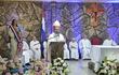 El Obispo de la Diócesis de Misiones y Ñeembucú, Monseñor Pedro Collar, celebro la Misa en honor a la Virgen Nuestra Señora de la Asunción de la ciudad de San Juan Bautista, Misiones.