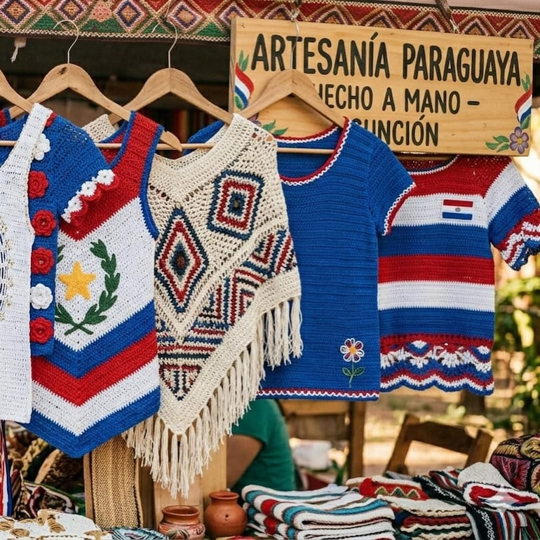 Artesanía local gana espacio dentro de la movida comercial por la albirroja.