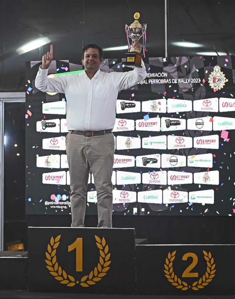 Leonardo Balbuena, en solitario, subió al podio de la RC4B, en una temporada en que arrancó con varios competidores y se fue diluyendo.