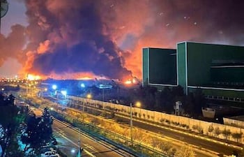 El aeropuerto internacional Mehrabad de Teherán sufre un incendio tras ataques israelíes