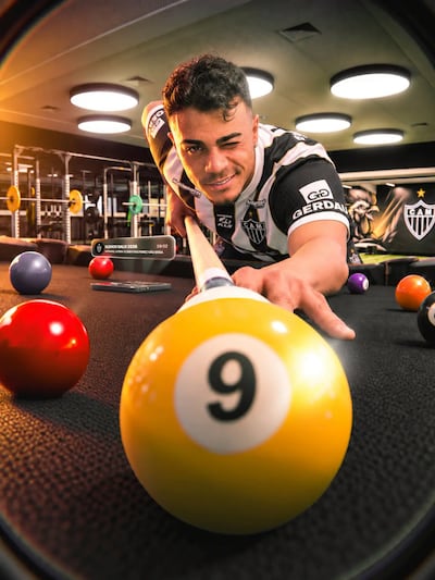 Reinier Jesús Carvalho (24 años), esperanza de gol del Atlético Mineiro.