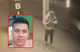 El que sería el policía Néstor Yván Ramírez Marín, buscado por asalto en Paso Yobái y Santa Rita.