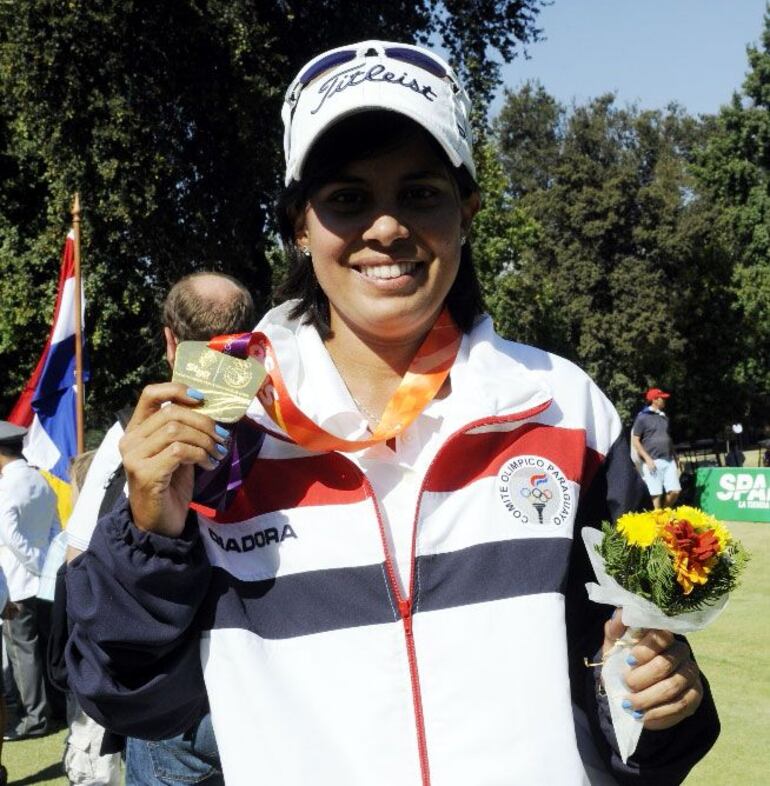 La paraguaya cosechó varias preseas en su exitosa carrera.