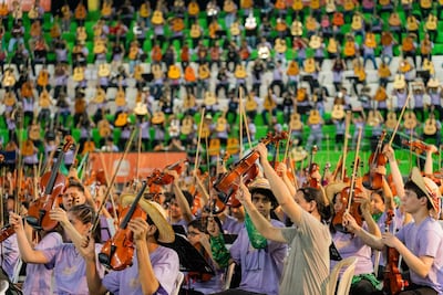 Encuentro nacional de jóvenes músicos de la red de Sonidos de la Tierra.