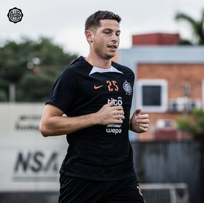 Manuel  Capasso (27 años), defensor franjeado. (Foto: Olimpia)