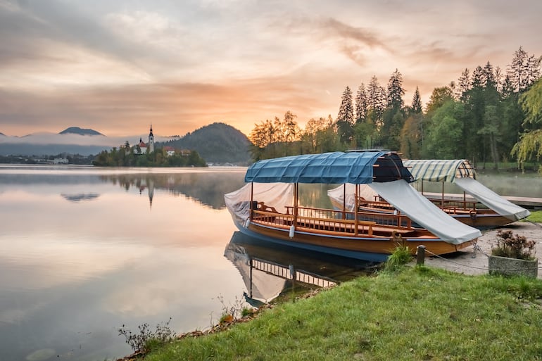 Lago Bled, Eslovenia.
