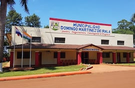 La Municipalidad de Domingo Martínez de Irala.