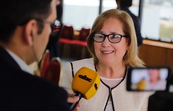 Soledad Machuca, fiscala. Negó que fiscales intenten amedrentar a la prensa requiriendo datos de los periodistas.