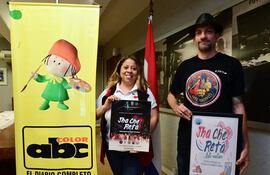 Victoria del Paraguay y Christian Jaime invitaron para la función gratuita de la obra "Jha Che Reta" en el BCP.