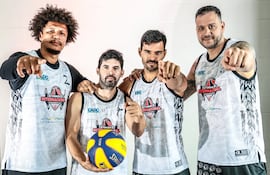 Inter Asunción 3x3 celebró un gran cuarto lugar en un evento de primer nivel, en Brasil.