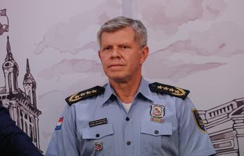 El comisario general Carlos Benítez, nuevo viceministro de Seguridad Interna.