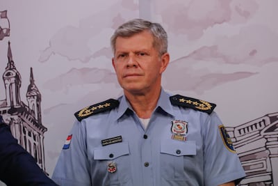 El comisario general Carlos Benítez, nuevo viceministro de Seguridad Interna.