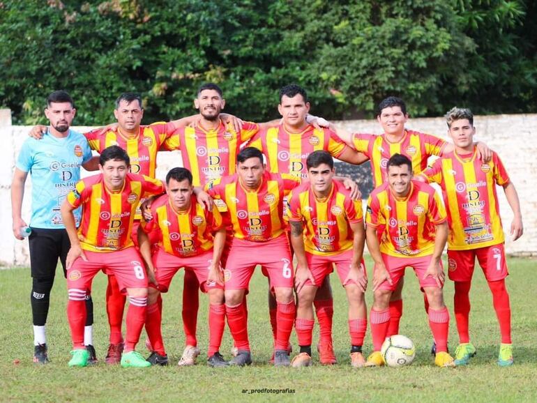 El Club Tte . Rojas Silva, que había ganado el partido 1-0 al Club Olimpia del distrito de San Roque González.