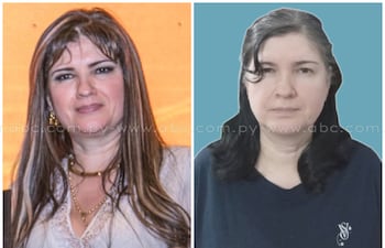 Dalia Angelica López Troche, cuando fue declarada prófuga en 2020 y cuando cayó presa en 2026.