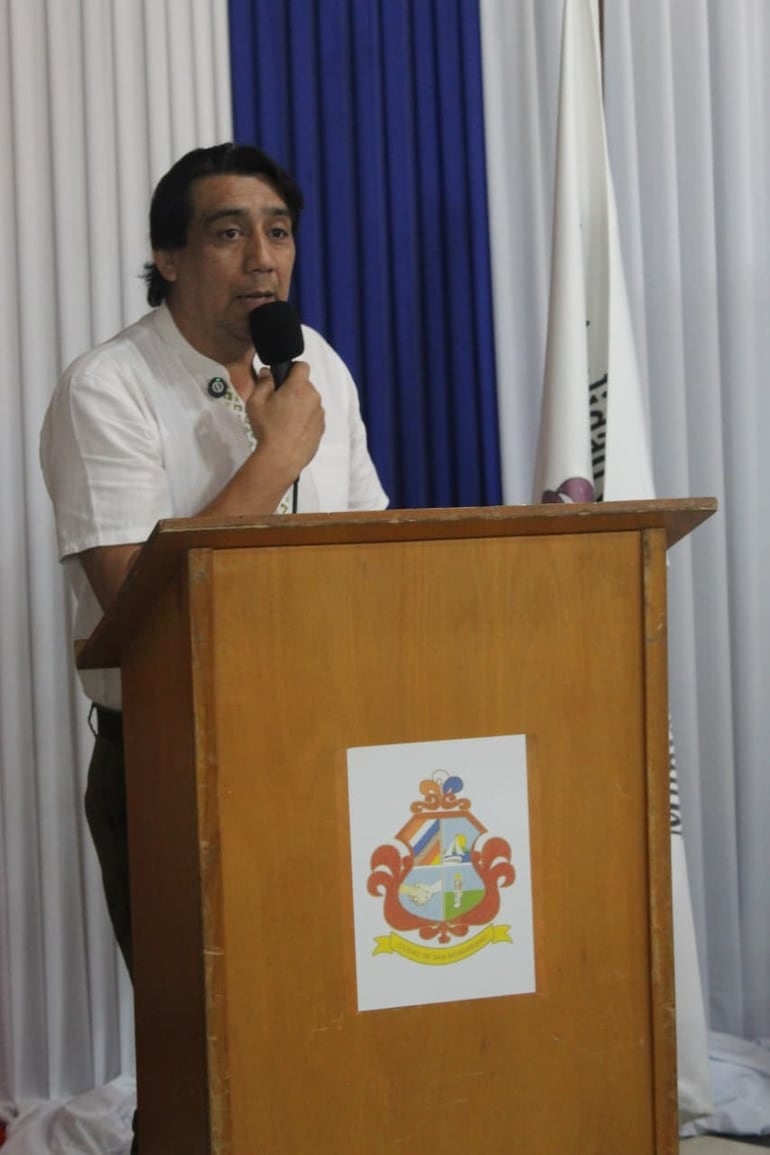 Emigdio Ruiz Diaz, intendente de San Bernardino.