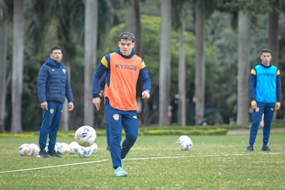 Diego Agustín Fernández Servín (21 años), mediapunta del Sportivo Luqueño.