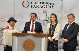 Este miércoles se llevó a cabo la reunión de ministros de Relaciones Exteriores del Estado Plurinacional de Bolivia, Celinda Sosa, del Paraguay, Rubén Ramírez Lezcano; de la República Argentina, Diana Mondino; de la República Federativa de Brasil, Mauro Vieira; de la República Oriental del Uruguay, Omar Paganini.