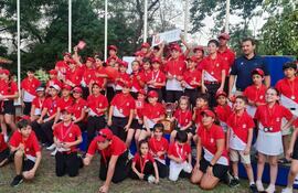 Participantes del Torneo Interclubes de Menores.