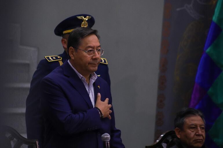 El presidente de Bolivia, Luis Arce.