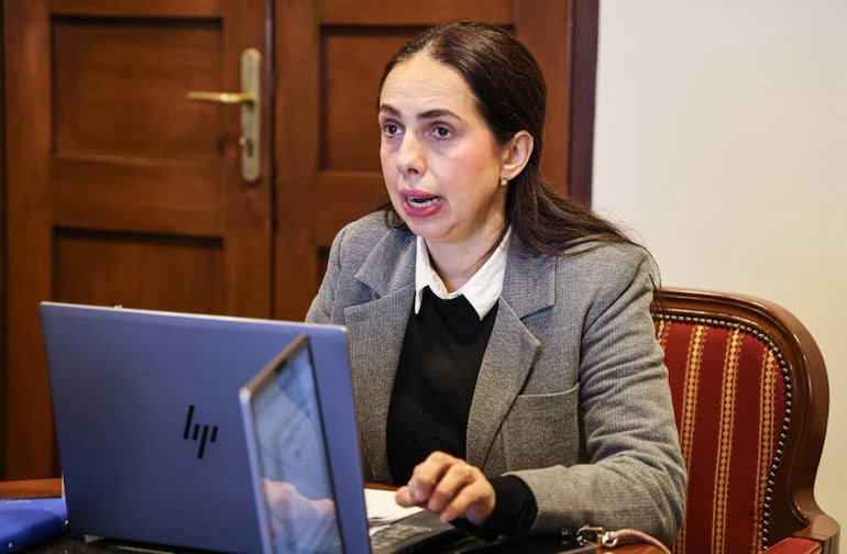 Nathalia Rodríguez, gerente de Economía del MEF. (Foto gentileza MEF).