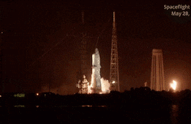 Cohete de Blue Origin explota durante un ensayo técnico en Florida.