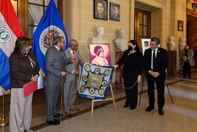 OEA rinde homenaje a Serafina Dávalos con retrato en su sede central