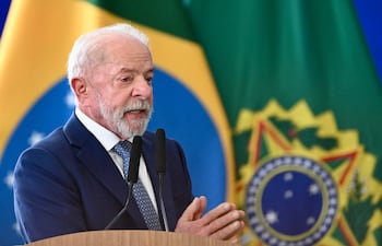 El presidente de Brasil, Luiz Inácio Lula da Silva