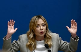 Giorgia Meloni, primera ministra de Italia.