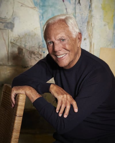 Giorgio Armani hoy cumple 90 años.