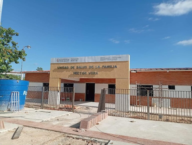 En la compañía Héctor L. Vera, del distrito de Ybytymí, la obra se encuentra paralizada y no existe información sobre cuándo será reactivada la construcción.