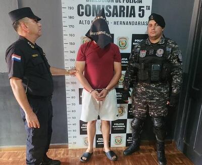 Marcelo Vicente Venialgo, detenido.