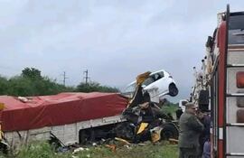 Un accidente de tránsito se registró en la mañana del viernes en la ruta 81, a la altura del kilómetro 1.443, cerca de la localidad de Pozo del Tigre, Formosa, Argentina.