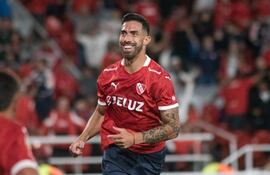 Gabriel Avalos suma 8 goles en 35 partidos con Independiente en la Liga argentina.