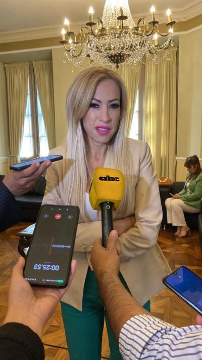 Concejala Graciela Carolina González, de la Municipalidad de Lambaré.