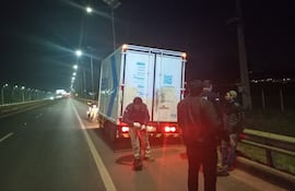 Policía sospecha de un “autogolpe” en asalto a camión sobre Ñu Guasu