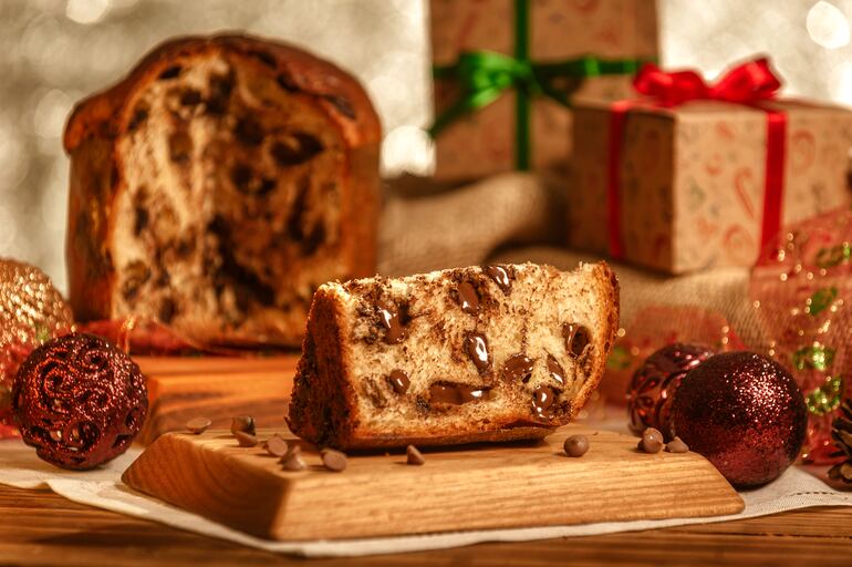 Panettone.