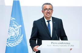 El director general de la Organización Mundial de la Salud Tedros Adhanom Ghebreyesus,en una imagen de archivo.