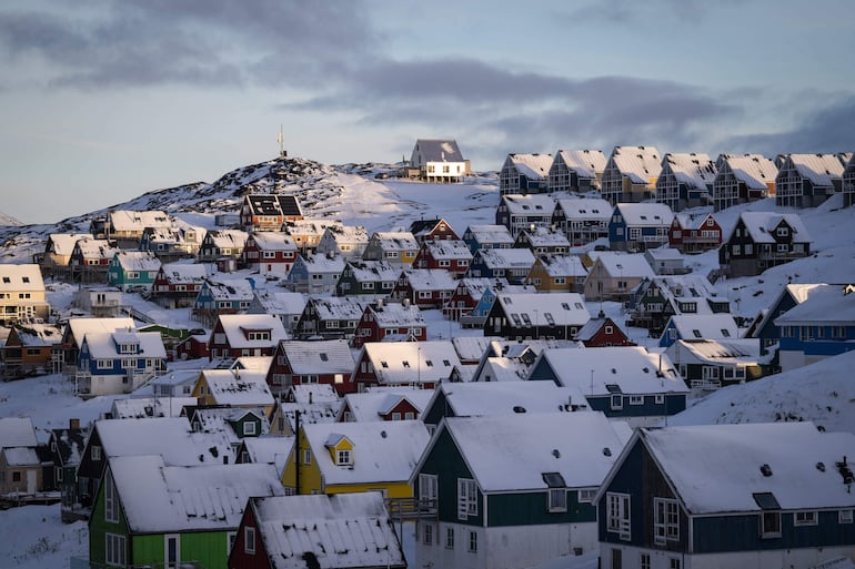 Nuuk, Groenlandia. 