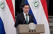 Conferencia de prensa d el canciller paraguayo, Rubén Ramírez Lezcano