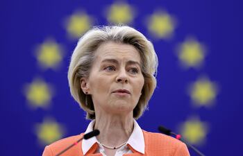 Ursula von der Leyen, presidenta de la Comisión Europea.